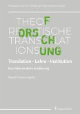 Translation ¿ Lehre ¿ Institution
