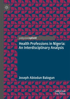 Health Professions in Nigeria (eBook, PDF) - Balogun, Joseph Abiodun