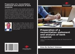 Preparation of a reconciliation statement and analysis of bank suspense - Yelemou, Sima Do Herbert