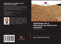 Anthologie de la littérature du Siècle d'or espagnol - Romero Díaz, Juan Carlos