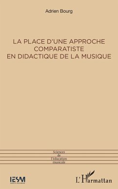 Cover La place d'une approche comparatiste en didactique de la musique (eBook, ePUB)