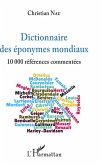 Dictionnaire des eponymes mondiaux (eBook, ePUB)
