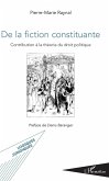 De la fiction constituante (eBook, ePUB)