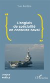 L'anglais de specialite en contexte naval (eBook, ePUB)