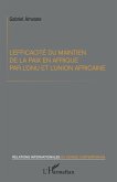 L'efficacite du maintien de la paix en Afrique par l'ONU et l'Union africaine (eBook, ePUB)