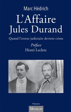 L'Affaire Jules Durand (eBook, ePUB) - Marc Hedrich, Hedrich