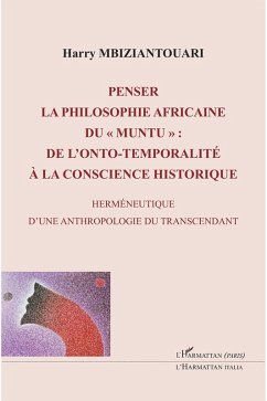 Cover Penser la philosophie africaine du &quote; muntu &quote; (eBook, ePUB)