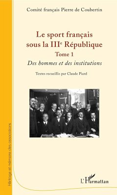Cover Le sport francais sous la IIIe Republique (eBook, ePUB)
