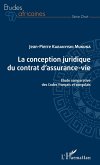 La conception juridique du contrat d'assurance-vie (eBook, ePUB)