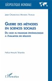 Guerre des methodes en sciences sociales (eBook, ePUB)