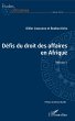 Les defis du droit des affaires en... - Bild 1