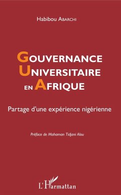 Cover Gouvernance universitaire en Afrique (eBook, ePUB)