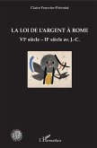 La loi de l'argent a Rome (eBook, ePUB)