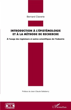 Introduction a l'epistemologie et a la methode de recherche (eBook, ePUB) - Bernard Claverie, Claverie