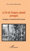 La fin de l'empire colonial portugais (eBook, ePUB)