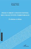 Pour un droit constitutionnel des collectivites territoriales (eBook, ePUB)
