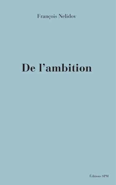 De l'ambition (eBook, ePUB)