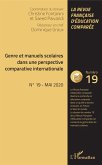 Genre et manuels scolaires dans une perspective comparative internationale (eBook, ePUB)