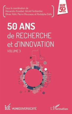 50 ans de recherche et d'innovation (eBook, ePUB) - Alexandra Knaebel, Knaebel