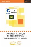 L'analyse strategique de trois groupes : Danone, McDonald's et Salomon (eBook, ePUB)