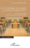 Les contenus scolaires, sources d'inegalites ? (eBook, ePUB)