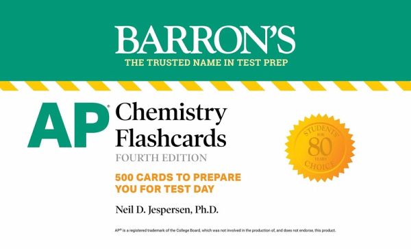 AP Chemistry Flashcards, Fourth Edition: Up-to-Date Review and Practice (eBook, ePUB) AP Chemistry Flashcards, Fourth Edition: Up-to-Date Review and Practice (eBook, ePUB)