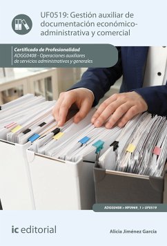 Gestión auxiliar de documentación económico-administrativa y comercial. ADGG0408 (eBook, ePUB) - Jiménez García, Alicia