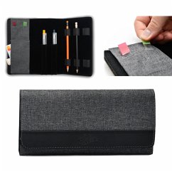 Cover PenSkin - vegano - steel-grey (Mikrofaser), Stifteetui für Schreibaccessoires & Haftstreifen