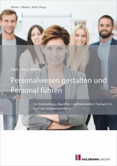 Personalwesen gestalten und Personal führen (eBook, ePUB) - Eigel, Andrea; Ens, Reinhard; Günther, Vollmer