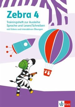 Cover Zebra 4. Trainingsheft zum Nachkauf mit digitalen Medien Klasse 4