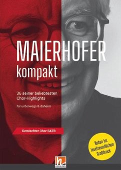 Maierhofer kompakt SATB - Großdruck - Maierhofer, Lorenz