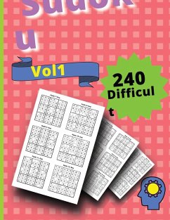 240 Difficult Sudoku Puzzles VOLUME 1 - Claudia