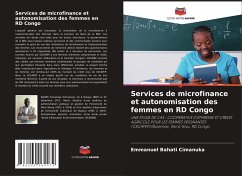 Services de microfinance et autonomisation des femmes en RD Congo - Bahati Cimanuka, Emmanuel