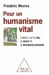 Pour un humanisme vital (eBook, ePUB) - Bild 1