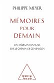 Memoires pour demain (eBook, ePUB)