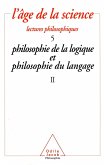 Philosophie de la logique et philosophie du langage (2) (eBook, ePUB)