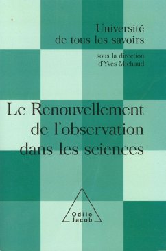 Cover Le Renouvellement de l'observation dans les sciences (eBook, ePUB)