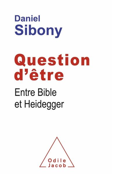 Question d'etre (eBook, ePUB)