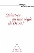 Qu'est-ce qu'une regle de Droit ?... - Bild 1