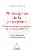 Philosophies de la perception (eBook,... - Bild 1
