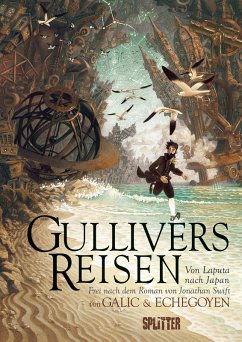 Gullivers Reisen: Von Laputa nach Japan (Graphic Novel) (eBook, PDF) - Swift, Jonathan; Galic, Bertrand