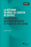 La reforme du mode de scrutin au Quebec (eBook, ePUB)