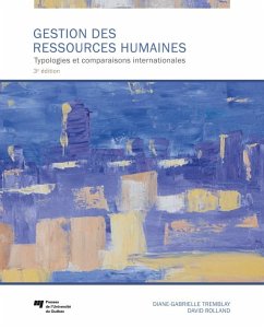 Gestion des ressources humaines, 3e edition (eBook, ePUB) - Diane-Gabrielle Tremblay, Tremblay