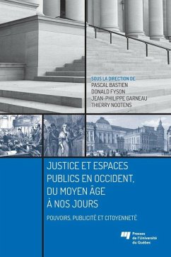 Cover Justice et espaces publics en Occident, du Moyen Age a nos jours (eBook, ePUB)