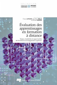Cover Evaluation des apprentissages en formation a distance (eBook, ePUB)