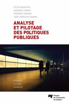 Analyse et pilotage des politiques publiques (eBook, ePUB) - Peter Knoepfel, Knoepfel