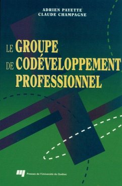 Cover Le groupe de codeveloppement professionnel (eBook, ePUB)