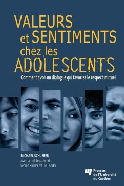 Valeurs et sentiments chez les adolescents (eBook, ePUB) - Michael Schleifer, Schleifer