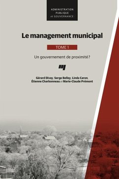 Cover Le management municipal, Tome 1 (eBook, ePUB)