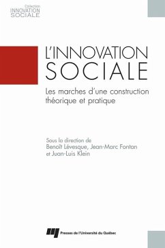 L'innovation sociale (eBook, ePUB) - Benoit Levesque, Levesque